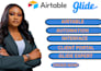 do airtable database as an expert, chatgbt airtable ai glide expert